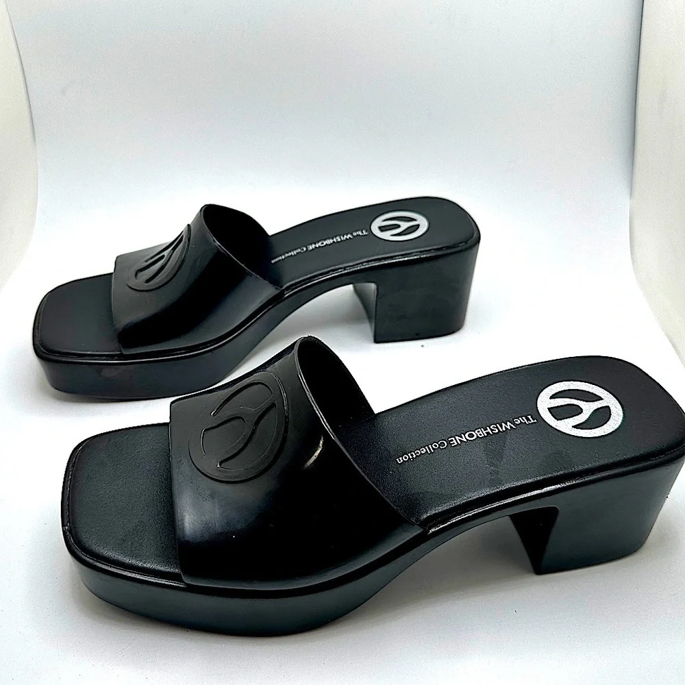 WISHBONE - Leslie heeled mules size US 6 - Picture 2 of 15